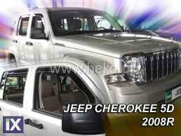 Ανεμοθραύστες για Jeep Commander (2006-2010) 5 πορτο - 2 τμχ. εμπρός