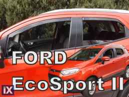 Ανεμοθραύστες για Ford Ecosport II (2013+) 5 πορτο - 4 τμχ. εμπρός και πίσω