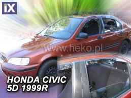 Ανεμοθραύστες για Honda Accord (1988-1991) sedan - 4 τμχ. εμπρός και πίσω