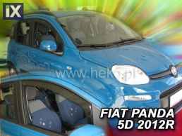 Ανεμοθραύστες για Fiat Panda III (2012+) 5 πορτο - 2 τμχ. εμπρός