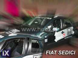 Ανεμοθραύστες για Fiat Palio Weekend / Siena (1998-2002) 5 πορτο - 4 τμχ. εμπρός και πίσω