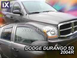 Ανεμοθραύστες για Dodge Durango (2004+) 5 πορτο - 2 τμχ. εμπρός