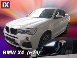 Ανεμοθραύστες για BMW X4 F26 (2013+) - 2 τμχ. εμπρός