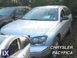 Ανεμοθραύστες για Chrysler Pacifica (2004+) 5 πορτο - 2 τμχ. εμπρός