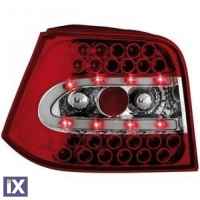 Πίσω φανάρια led για Vw Golf IV - κόκκινα - σετ 2τμχ.