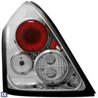 Πίσω φανάρια για Suzuki Swift (2005-2010) - chrome - σετ 2τμχ.