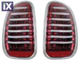 Πίσω φανάρια led για Mini Cooper (2009+) - μαύρα - σετ 2τμχ.