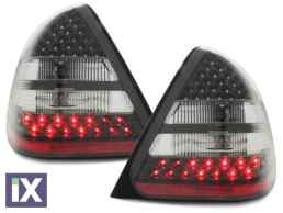 Πίσω φανάρια led για Mercedes C-CLASS W202 (1993-2001) - μαύρα - σετ 2τμχ.