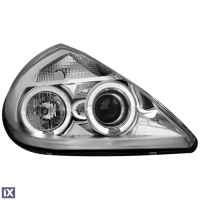 Φανάρια εμπρός angel eyes για Ford Ka (1996-2008) , με λάμπες (Η1) - σετ 2τμχ.