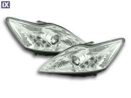 Φανάρια εμπρός Dayline led για Ford Focus (2008-2011) , με λάμπες (Η1) - σετ 2τμχ.