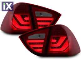 Πίσω φανάρια για BMW E91 combi με led φλας (2005-2008) - φιμέ φλας - σετ 2τμχ.