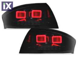 Πίσω φανάρια led μαύρα Audi TT (1998-2005) - σετ 2τμχ.