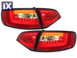 Πίσω φανάρια led για Audi A4 Β8 8Κ combi (2008-2011) - σετ 2τμχ.