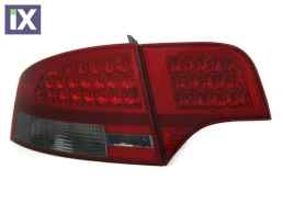 Πίσω φανάρια led συμβατά με Audi A4 s/w (combi) (2004-2007) - σετ 2τμχ.