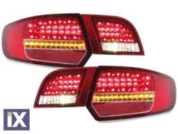 Πίσω φανάρια led για Audi A3 Sportback (2003-2008) - κόκκινα - σετ 2τμχ.