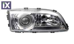 Φανάρια εμπρός για Volvo S/V/C 70 (1997-2000) - chrome , με λάμπες (Η1) - σετ 2τμχ.