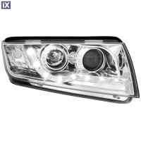 Φανάρια εμπρός led για Skoda Fabia (1999-2007) , με λάμπες (Η1) - σετ 2τμχ.