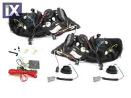 Φανάρια εμπρός led για Opel Astra G (1998-2004) - με λάμπες (Η1) - σετ 2τμχ.