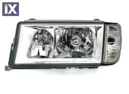 Φανάρια εμπρός για Mercedes E190 W201 (1982-1993) , με λάμπες (Η1) - σετ 2τμχ.