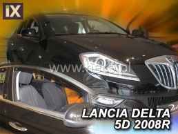 Ανεμοθραύστες για Lancia Delta (2008+) 5 πορτο - 2 τμχ. εμπρός