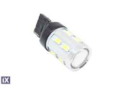 Led λάμπα τύπου Τ20 CANBUS με 16 SMD led και προτζέκτορα 5630 μονού φωτισμού κίτρινη - 1τμχ.