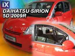 Ανεμοθραύστες για Daihatsu Sirion (2005+) / SUBARU JUSTY (2007 - 2011) - 5 πορτο - 2 τμχ. εμπρός