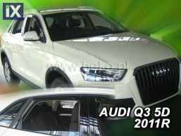 Ανεμοθραύστες για Audi Q3 (2011+) - 4 τμχ. εμπρός και πίσω