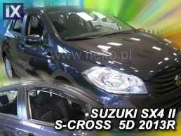 Ανεμοθραύστες για Suzuki SX4 II S-Cross (2013+) 5 πορτο - 2 τμχ εμπρός