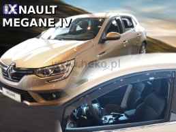 Ανεμοθραύστες για Renault Megane / Grandtour (2016+) 5 πορτο - 4 τμχ εμπρός και πίσω