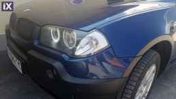 Δαχτυλίδια angel eyes για BMW X3 E83 (2004-2007) led - με 140 led