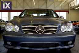 Μάσκα για Mercedes W203 (2000-2007) - CL look μαύρη