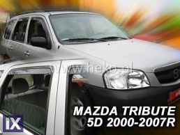 Ανεμοθραύστες για Mazda Tribute (2000-2007) 5 πορτο - 4 τμχ. εμπρός και πίσω