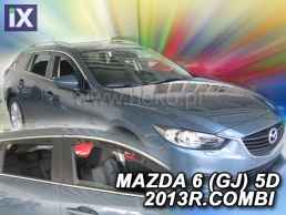 Ανεμοθραύστες για Mazda 6 (2013+) combi - 4 τμχ. εμπρός και πίσω