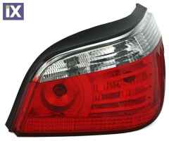 Tuning πίσω φανάρια led για BMW E60 (2003-2007) - chrome - σετ 2τμχ.