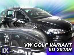 Ανεμοθραύστες για Vw Golf 7 (2012+) 5 πορτο ,combi - 2 τμχ εμπρός