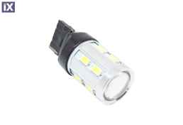 Led λάμπα τύπου Τ20 CANBUS με 16 SMD led και προτζέκτορα 5630 μονού φωτισμού κόκκινη - 1τμχ.