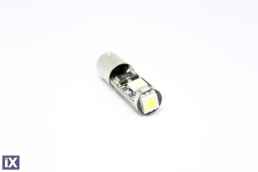 Led λάμπα τύπου BA9S CANBUS με 3 SMD led τυχαία διάταξη - 1τμχ.