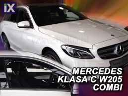 Ανεμοθραύστες για Mercedes C-Class W205 (2015-2021) combi - 4 τμχ. εμπρός και πίσω