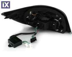 Πίσω φανάρια led για BMW E60 (2003-2007) - φιμέ με led φλας - σετ 2τμχ.