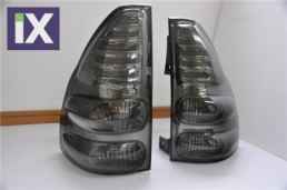 Πίσω φανάρια led για Toyota Land Cruiser 120 (2003-2009) - φιμέ - σετ 2τμχ.