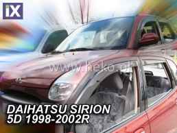 Ανεμοθραύστες για Daihatsu Sirion (1998-2005) 5 πορτο - 2 τμχ. εμπρός