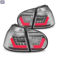 Πίσω φανάρια led για VW Golf 5 - lightbar design chrome - σετ 2τμχ.