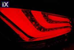 Πίσω φανάρια led lightbar design για BMW E60 (2003-2007) - φιμέ φλας - σετ 2τμχ.