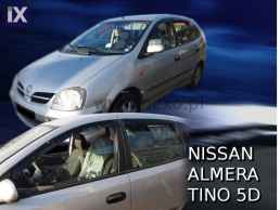 Ανεμοθραύστες για Nissan Tino (2000-2006) 5 πορτο - 4 τμχ. εμπρός και πίσω