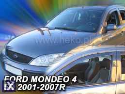 Ανεμοθραύστες για Ford Mondeo (1993-1996) 5 πορτο , sedan - 4 τμχ. εμπρός και πίσω