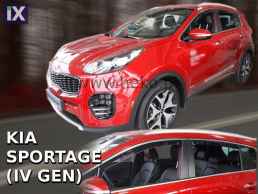 Ανεμοθραύστες για Kia Sportage (2016+) 5 πορτο - 4 τμχ. εμπρός και πίσω