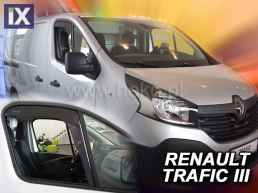 Ανεμοθραύστες για Fiat Talento / Opel Vivaro II / Renault Traffic (2014+) 2 τμχ. εμπρός