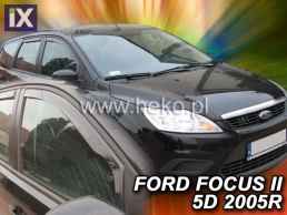 Ανεμοθραύστες για Ford Focus II (2004-2011) sedan , 5 πορτο - 4 τμχ. εμπρός και πίσω