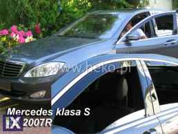 Ανεμοθραύστες για Mercedes S-Class W221 (2005-2013) sedan - 2 τμχ. εμπρός