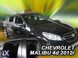 Ανεμοθραύστες για Chevrolet Malibu (2012+) 5 πορτο - 4 τμχ. εμπρός και πίσω